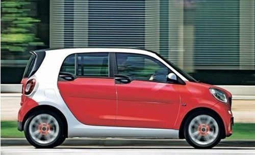 smart未来将推出小型SUV