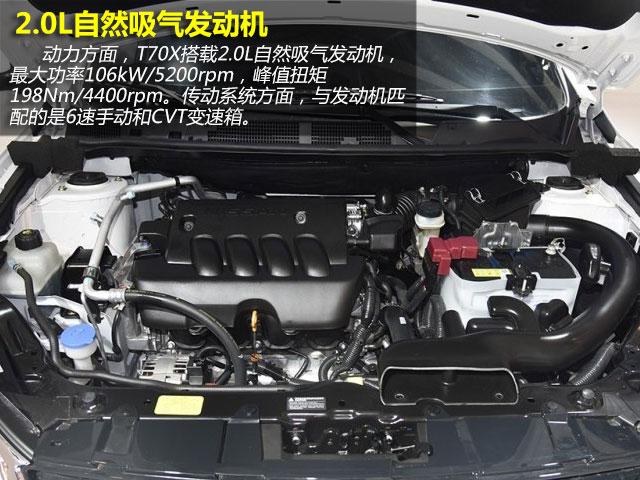 启辰T70X购车手册 推荐2.0L CVT睿趣运动版