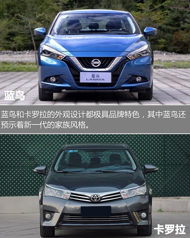 蓝鸟对比全新卡罗拉 时尚个性or经济实用?