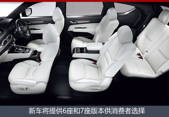 马自达CX-8,6/7座SUV