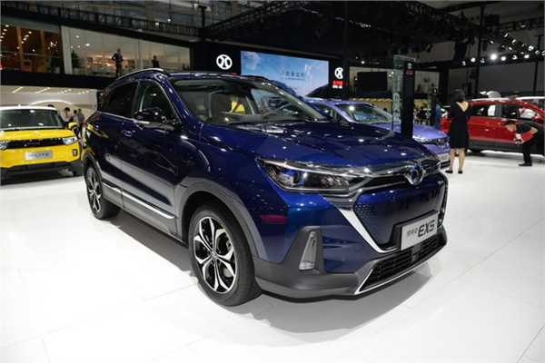 新车，SUV，北汽新能源EX5,紧凑型纯电动SUV